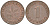 ФРГ 1 ПФЕННИГ 1950 F KM 105, J.380 сталь плакированная медью 44-137