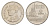 Таиланд 1 бат 2004 ВЕ 2547, Рама IX (1946-2016), королевский дворец KM 183 медно-никель aUNC 4632-739