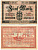 Германия, Дармштадт 5 марок 1918 - 1919 1 октября 1918 - 1 Февраля 1919, нотгельд, земля Гессен, водяной знак перепечатка, № номер снежинка, с перфорацией Geiger 092.03  бумага  UNC (пресс) 8613-32-1-1