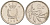 Мальта 2 цента 1995 оливковая ветвь KM 94 медно-никель 188-1148