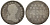 ИРЛАНДИЯ 10 ПЕНСОВ 1805 БАНК ИРЛАНДИИ, БАНКОВСКИЙ ТОКЕН, ГЕОРГ III KM Tn3 серебро 1524-1325