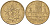Франция 10 франков 1975 тип Матье KM 940, Le Franc 365.5-6 никель латунь 4545-926