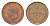 Самоа 1 сене 1967 год-тип KM 1 бронза UNC 4679-516