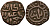 Индия, Делийский султанат 2 гани 1266-1287 AD Ghiyath al-Din Balban (1266-1287) биллон 4189-314