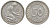 ФРГ 50 пфеннигов 1950 F KM 109, J. 384 медно-никель 4132-635