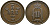 Швеция 5 эре 1883 Оскар II (1872-1907) король Швеции и Норвегии KM 736 бронза 51-2547