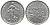 Франция 1 франк 1960 сеятель KM 925.1, Le Franc 226.5 никель 4128-425