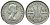 Австралия 3 пенса 1955 m, Елизавета II (1952-2022) KM 57 серебро 71-435