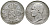 Бельгия 5 франков 1849 Леопольд I (1831-1865) KM 17 серебро 74-1122