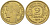 ФРАНЦИЯ 2 ФРАНКА 1939 ТИП MORLON KM 886, LE FRANC 268.12 алюминиевая бронза 3855-141