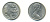 Австралия 20 центов 1976 Елизавета II (1952-2022), утконос KM 66 медно-никель UNC 47-314