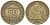 ФРАНЦИЯ 50 САНТИМОВ 1929 KM 884 алюминиевая бронза 3309-1029