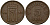 Норвегия 5 эре 1952 Хокон VII (1906 - 1957) KM 400 бронза 4156-245
