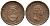 ДАНИЯ 3 СКИЛЛИНГА 1812 ФРЕДЕРИК VI (1808-1839) KM 672 (С89) медь 100-751