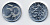 ЧЕХИЯ 50 ГЕЛЛЕРОВ 1995 KM 3.1 алюминий 46-616