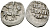 Русское Царство денга 1547-1584 Иван IV Васильевич, Московский  монетный двор, 0,34 ГР ГиК №61 серебро 262-1539