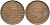 Британская Индия 1/4 анна 1942 Георг VI (1937-1952) KM 531 бронза aUNC 3461-154