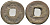 КИТАЙ 1 КЭШ ND бронза 100-1156