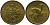 Перу 1/2 соль 1975 KM 260, Schon 52.3 латунь UNC 4539-1143