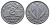 Франция 2 франка 1943 правительство Виши KM 904.1 алюминий 261-452