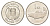 Исландия 1 крона 1989 треска KM 27a сталь плакированная никелем UNC 4649-1212
