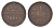 Россия 1 копейка 1916 J, Германская оккупация Биткин A7 железо 4636-1238