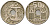 Испания 50 сентимо 1949 Франсиско Франко (1939 - 1975) KM 777 медно-никель 4155-254