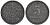 ГЕРМАНИЯ 5 ПФЕННИГОВ 1918 A KM 19, J. 297 железо 45-1147