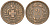 Швейцария 2 раппена 1883 B KM 4 бронза 4516-243