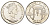 Гибралтар 1 крона 1996 Синагога Nefusot Yehuda KM 358 медно-никель BU 11-087-45