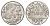Кобленц 1/2 марки 1921 Funck 80.9A, Men05 4526.18, Men18 5727.18/20 сталь UNC 4637-1137