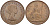 Великобритания 1 пенни 1966 Елизавета II (1952-2022) KM 897, Spink 4157 бронза 4574-311