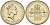 Великобритания 2 фунта 1989 Елизавета II (1952-2022), 300 лет "Биллю о правах" Англии KM 960, Spink 4312 (K2) никель латунь 88-344