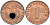 ГЕРМАНИЯ 1 РЕЙХСПФЕННИГ 1938 D J 361, KM 89 бронза aUNC 73-651