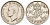 Великобритания 6 пенсов 1949 Георг VI (1936-1952) KM 875, Spink 4110 медно-никель 4585-228