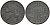 Бельгия 1 франк 1943 Belgie - Belgique KM 128 цинк 65-934