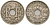Франция 25 сантимов 1925 тип Lindauer KM 867а, Le Franc 171.9 медно-никель 4584-426