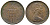 Великобритания 1 пенни 1971 Елизавета II (1952-2022) KM 915, Spink 4237 (B1) бронза 3458-1144