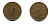 Финляндия 10 пенни 1921 республика (1918-1962) KM 24 медь 46-243