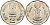 Индия 2 рупии 2000 50 лет Верховному Суду Индии KM 291 медно-никель UNC 94-1011