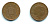 Великобритания 1 пенни 2001 Елизавета II (1952-2022) KM 986, Spink 4710 (B5) сталь плакированная медью 540-227