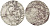 Польша 1/2 гроша (полугрош) 1445-1492 Казимир IV династия Ягеллонов (1442-1495), вес 1,51 гр., под короной МК Gum. v451 серебро 1517-522