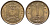 Нидерландские Антилы 1 цент 1970 Юлиана (1948-1980) KM 8 бронза UNC 4118-853