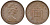 Великобритания 1 пенни 1976 Елизавета II (1952-2022) KM 915, Spink 4237 (B1) бронза 51-2352
