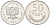 Польша 50 грошей 1984 MW, Народная Республика KM 48.1, Parchimowicz 210r алюминий aUNC 3336-711