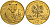 Польша 2 злотых 2011 MW, серия всемирная природа, барсук KM 762 нордик UNC 4511-352