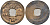 Китай 1 цянь (кэш) (юань-бао) ND (1068-1077) Империя Сун (960-1279), северная сун (960-1127), Шэнь-цзун (1068-1085), вес 2,9 гр, диаметр 25 мм Hartill 16.171, FD 945, Schjoth 529 бронза AUC2-7-52