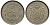 РУМЫНИЯ 2 ЛЕЯ 1924 p, ФЕРДИНАНД I (1914-1927) KM 47 медно-никель 94-542