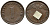 ГЕРМАНИЯ 1 РЕЙХСПФЕННИГ 1939 A KM 89, J. 361 бронза 39-1144