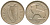 Ирландия 3 пенса 1942 заяц KM 12a медно-никель 3334-1117